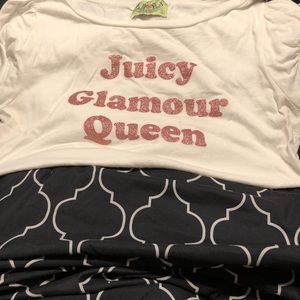 Juicy Couture NWOT graphic tee size large